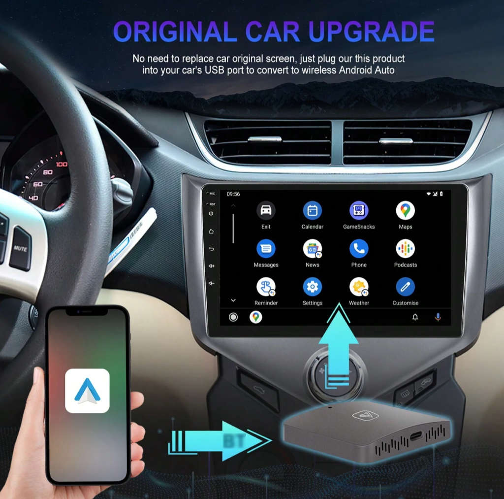 Android Auto / Apple Car Play Wireless Replicator ***From DUBAI***
