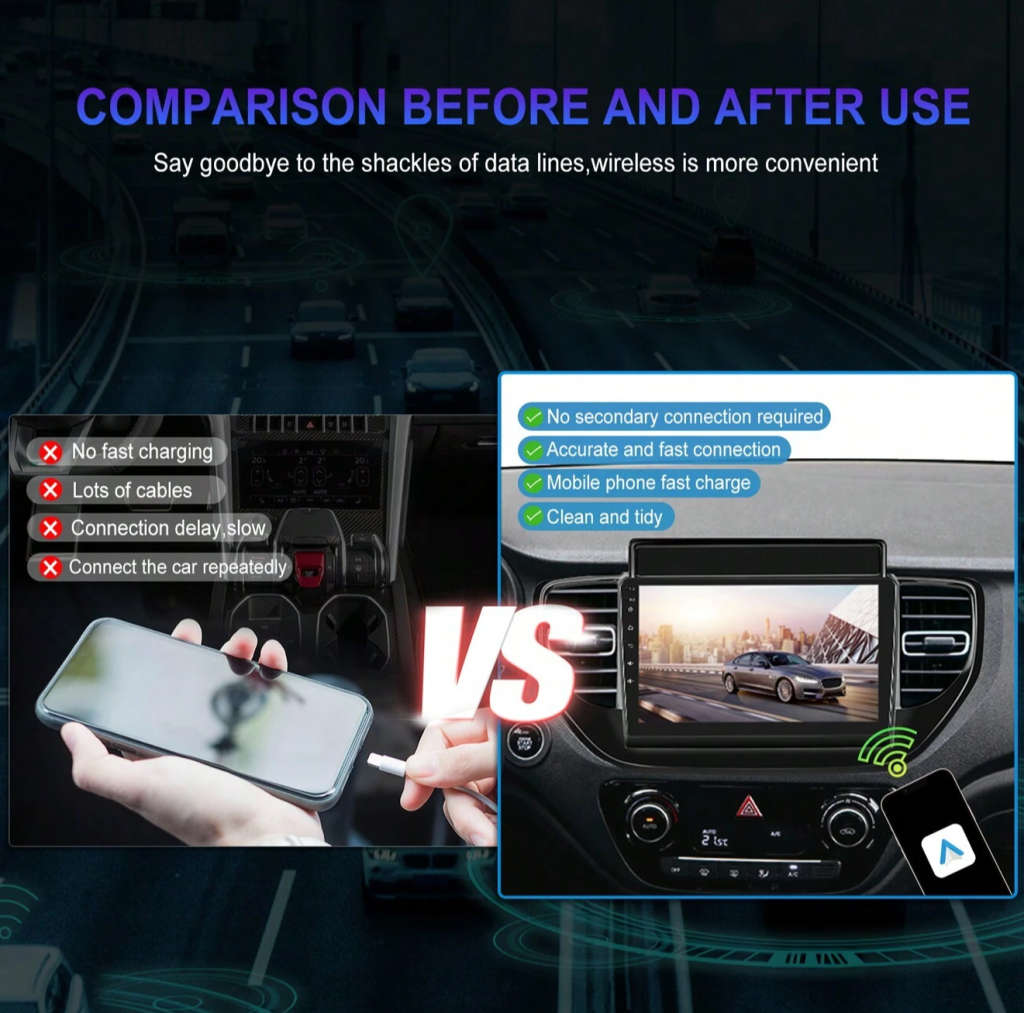 Android Auto / Apple Car Play Wireless Replicator ***From DUBAI***