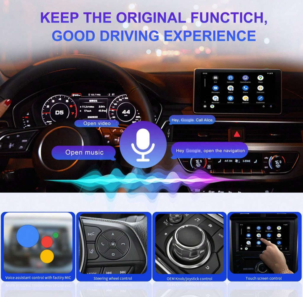 Android Auto / Apple Car Play Wireless Replicator ***From DUBAI***