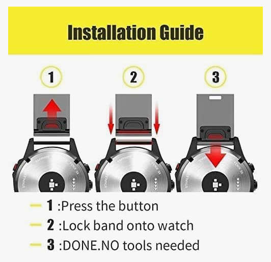 Garmin Fenix SKY BLUE Strap ***SEE Description***