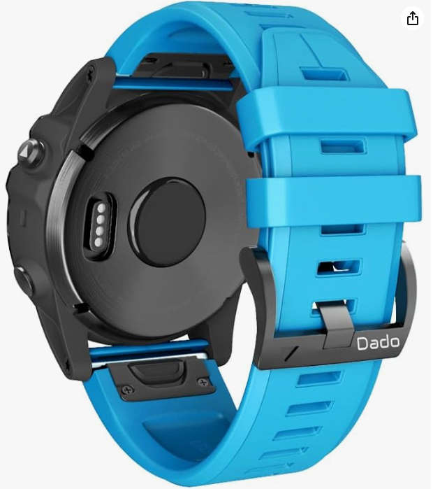 Garmin Fenix SKY BLUE Strap ***SEE Description***