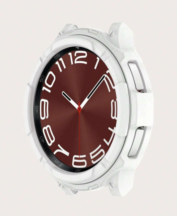 SAMSUNG Galaxy Watch 6 White Screen Protector & Casing Protector