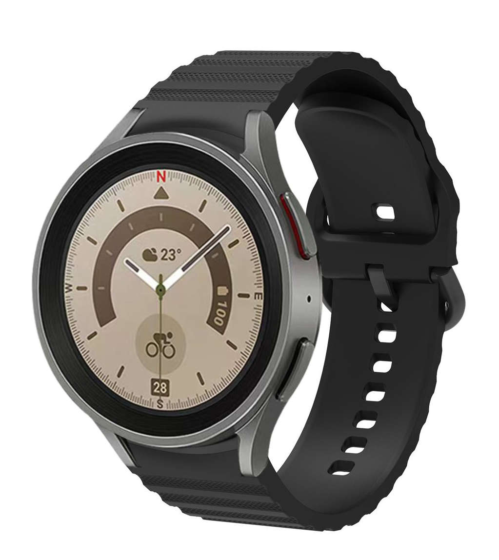 SAMSUNG Galaxy Watch 6 Black Wave Strap