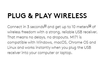 Logitech Wireless Mouse