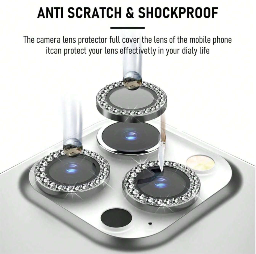 IPhone Diamond Camera Lens Protector (See Description)