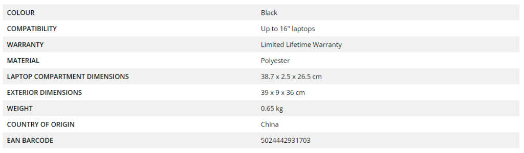 Targus Classic Clamshell Laptop Case (No Strap)