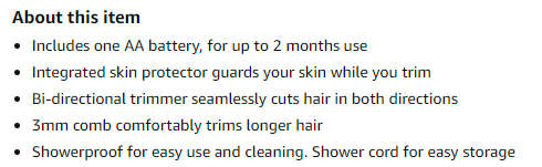 Philips Body Groomer ***Display Stock***