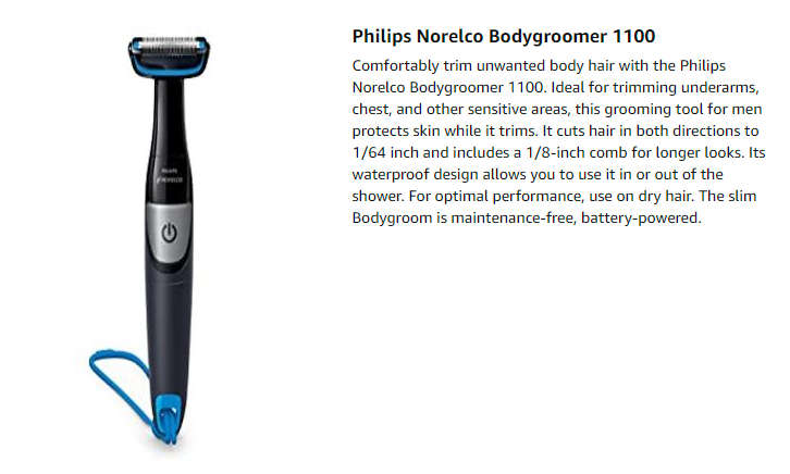 Philips Body Groomer ***Display Stock***