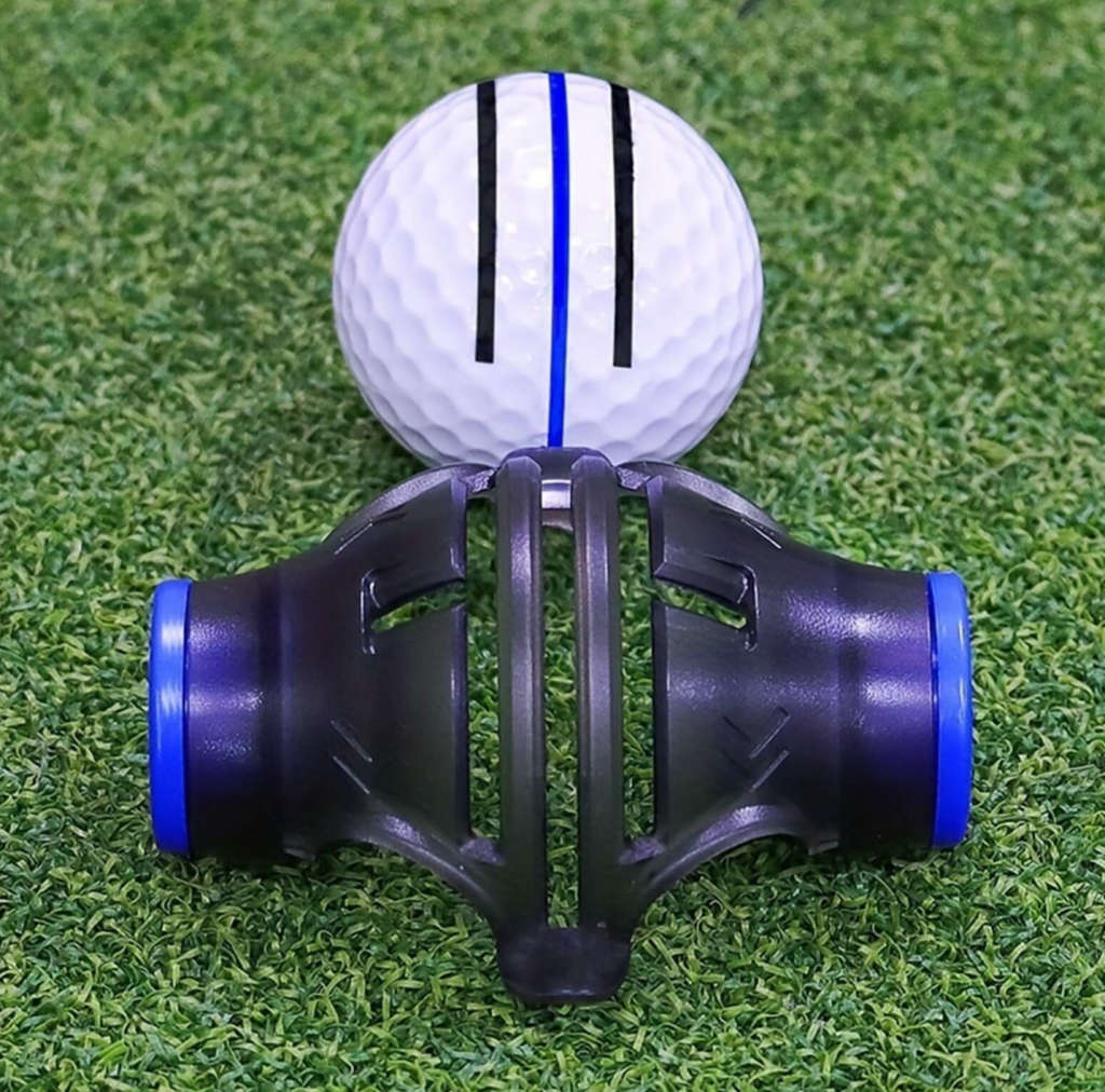 360 Degree Triple 3-Line Golf Ball Marker