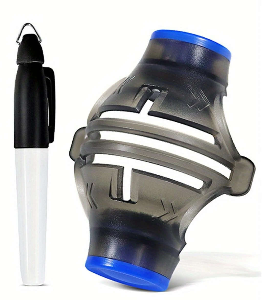 360 Degree Triple 3-Line Golf Ball Marker