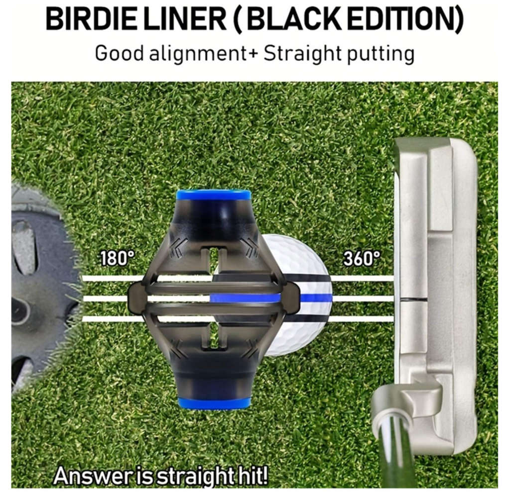 360 Degree Triple 3-Line Golf Ball Marker