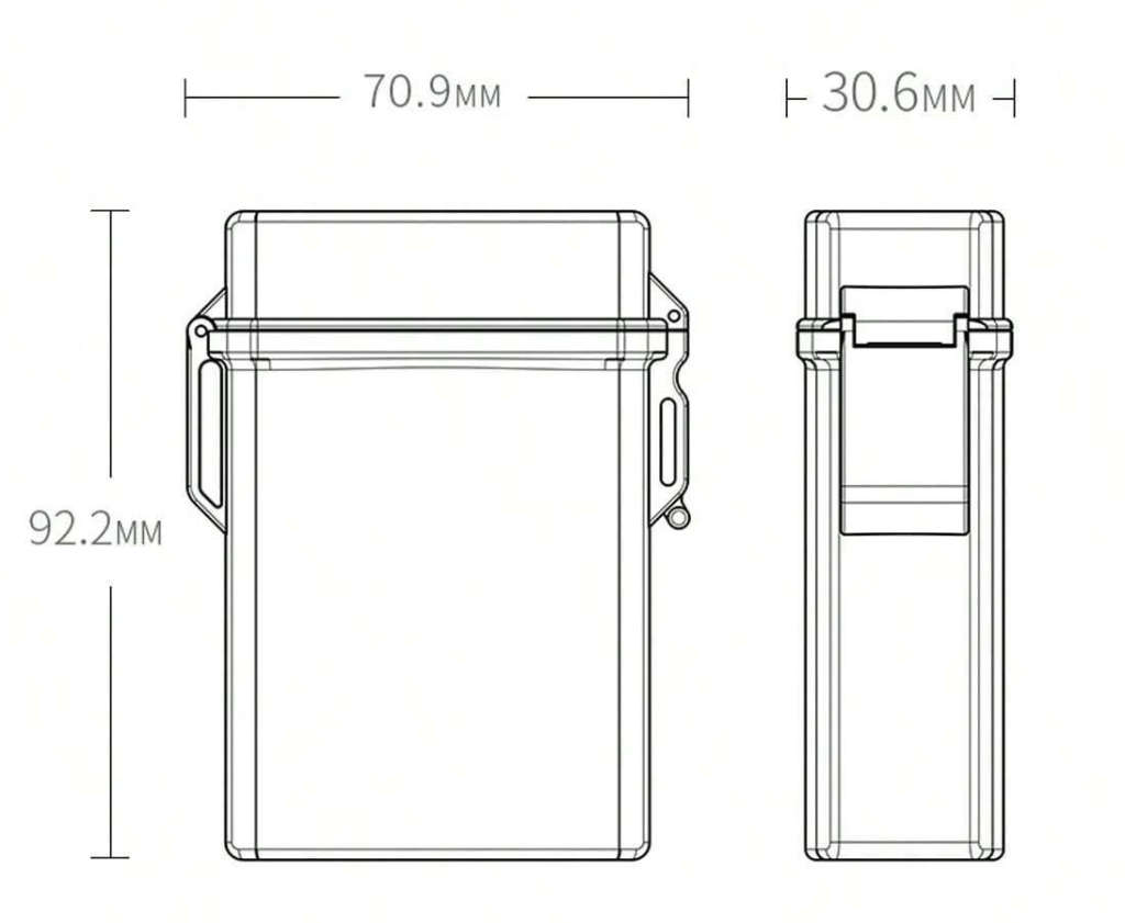Waterproof Cigarette Case