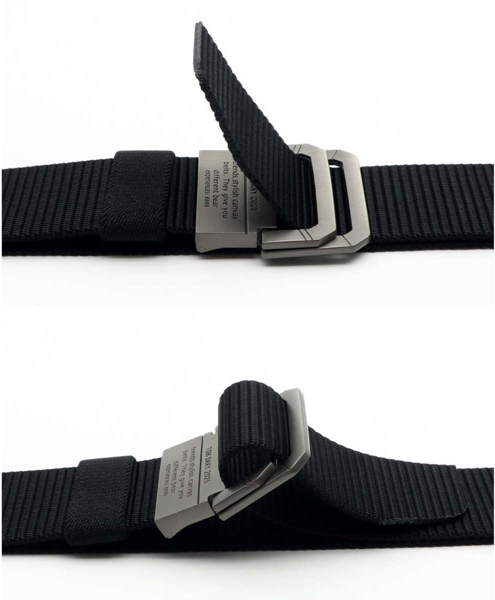 Double buckle Nylon Belt