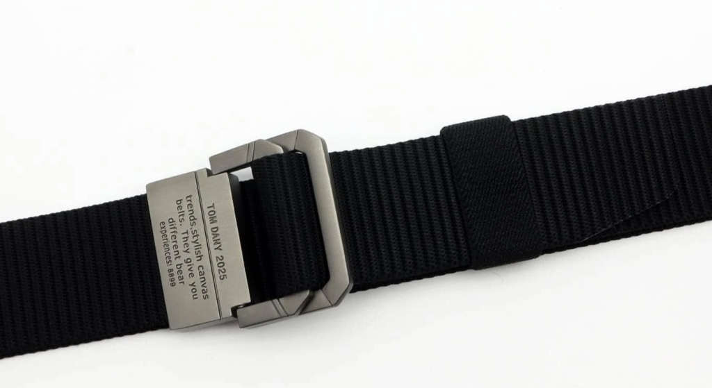 Double buckle Nylon Belt