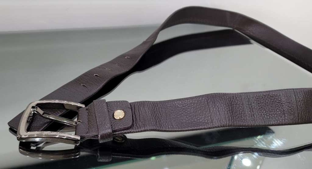GIORGIO ARMANI Brown Leather Belt