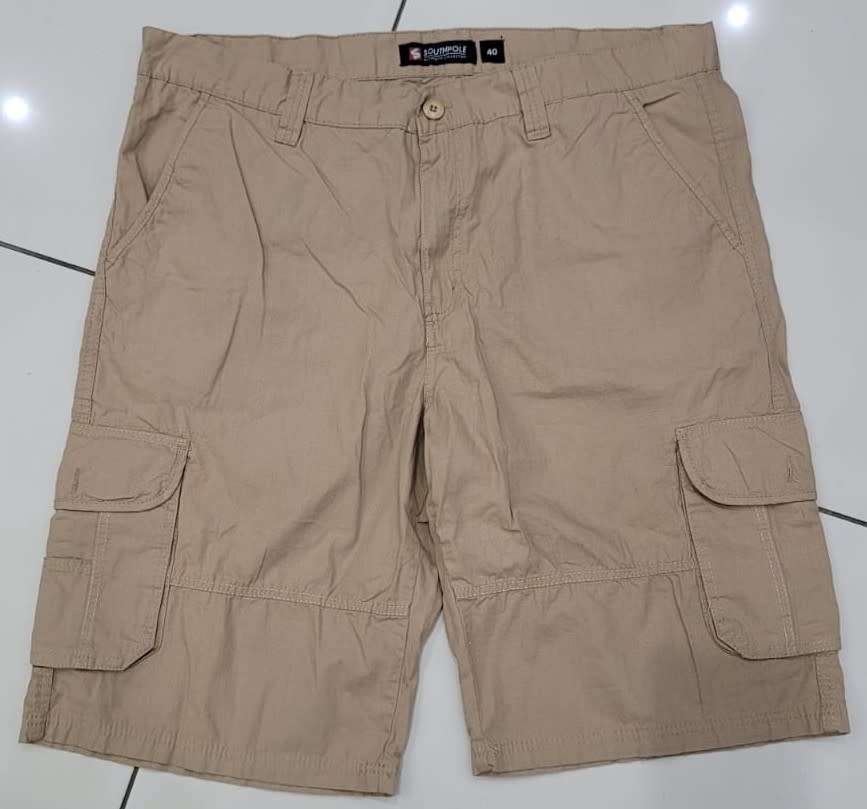 Mens Southpole Camel Cargo Shorts ***Bought in DUBAI***