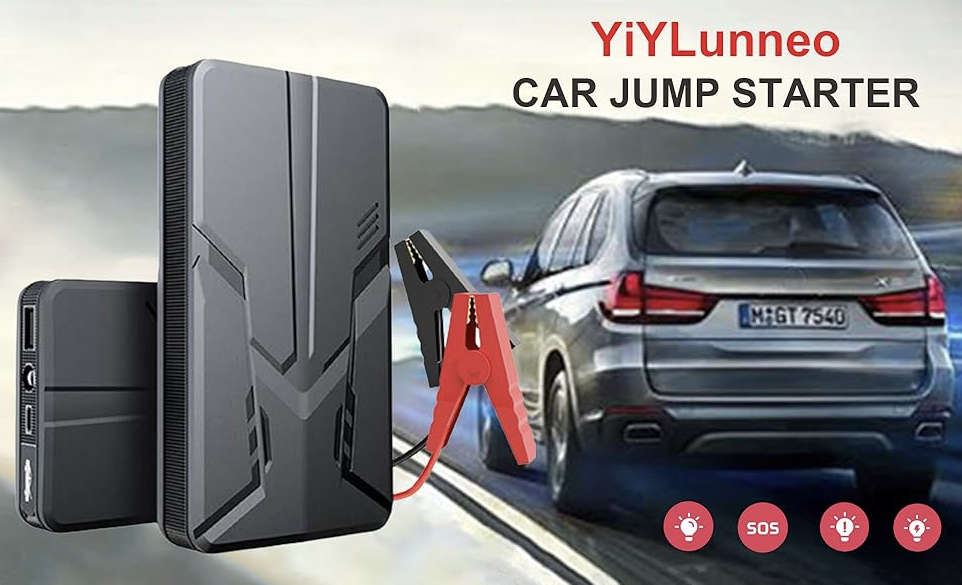 Portable Jump Starter (30000mAh, 12V)