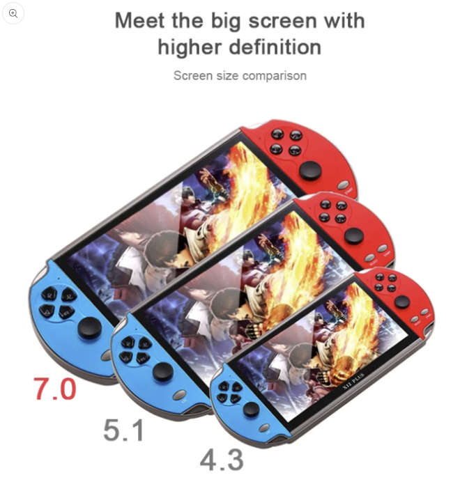 7inch HD Handheld Gaming Console