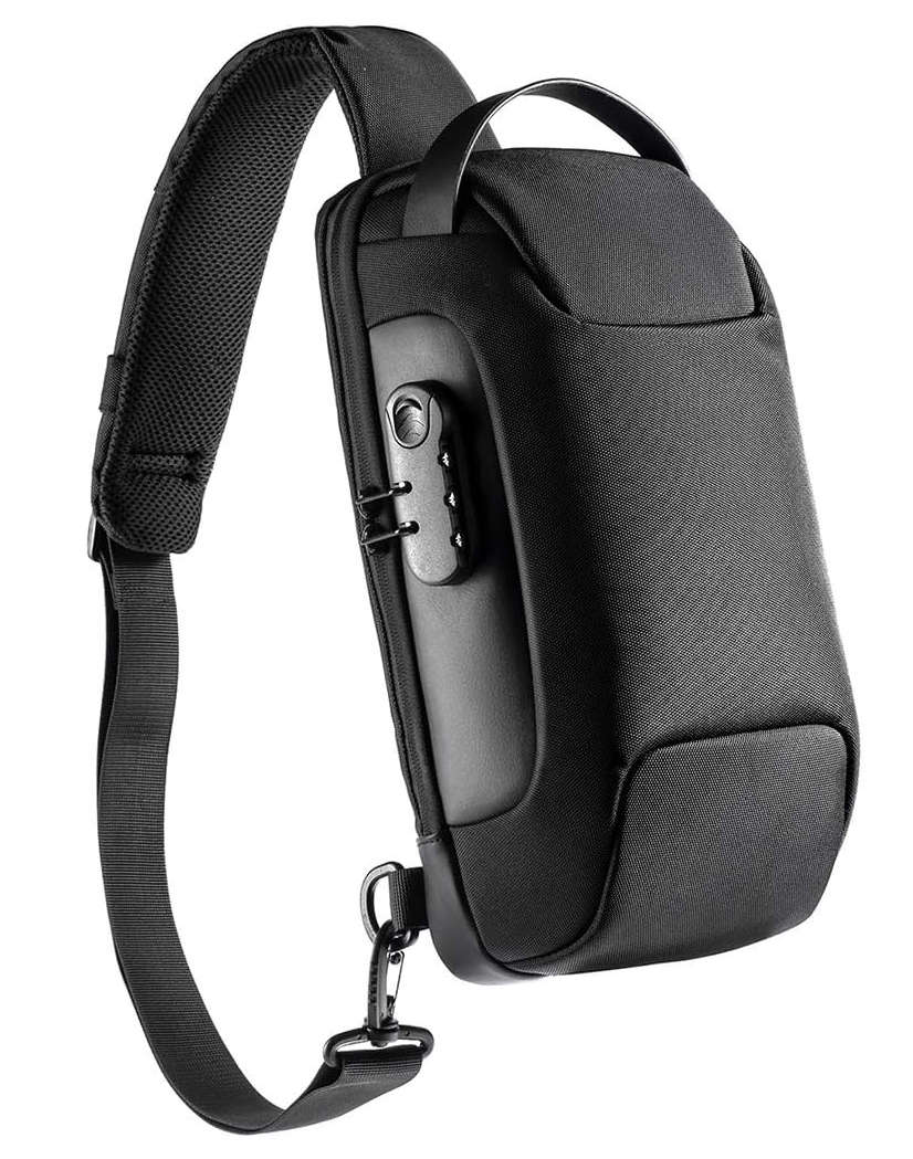 WEIXIER Anti Theft, Waterproof Sling Bag - Black ***Bought in Qatar***