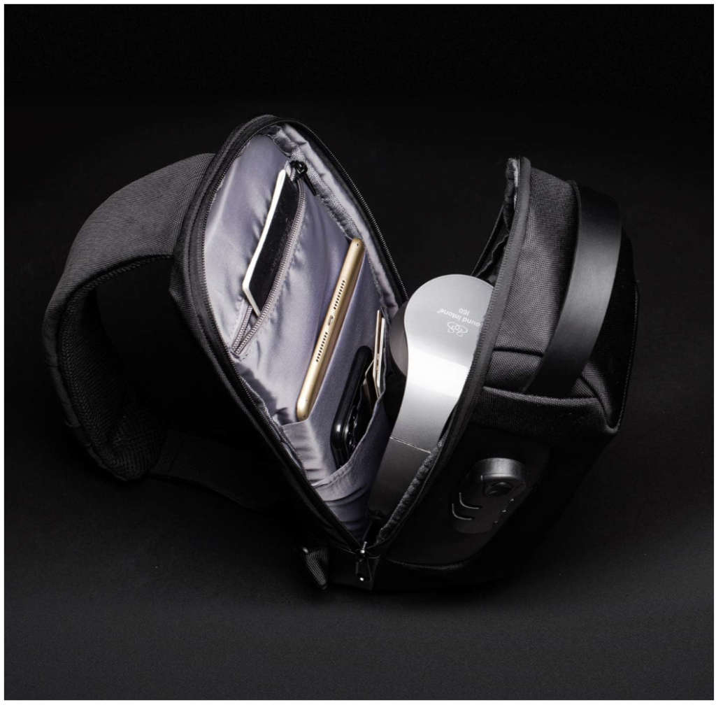 WEIXIER Anti Theft, Waterproof Sling Bag - Black ***Bought in Qatar***