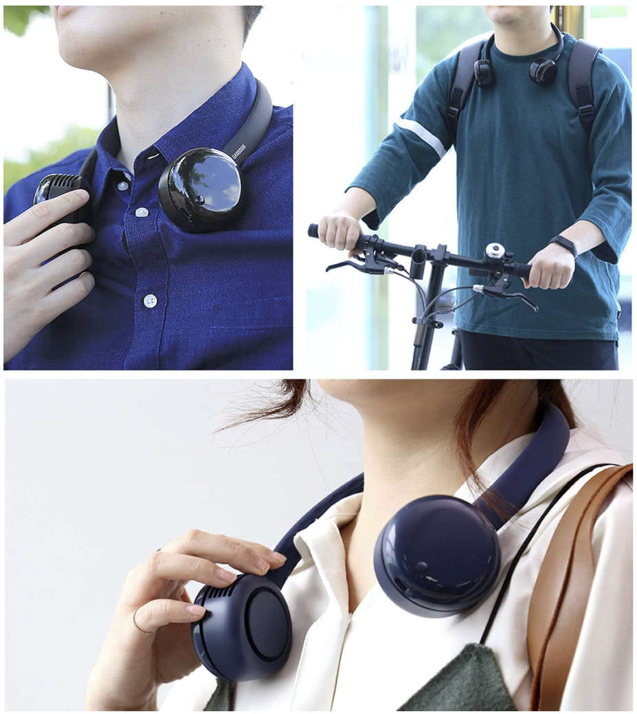 Cordless FLEX Bladeless Neck Fan ***Black***