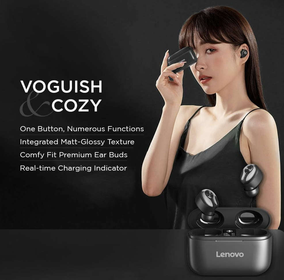 Lenovo TrueWireless Earphones ***Black***