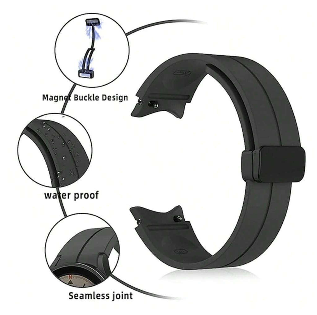 Samsung Watch 6 Magnetic Clasp Strap (Navy Blue)