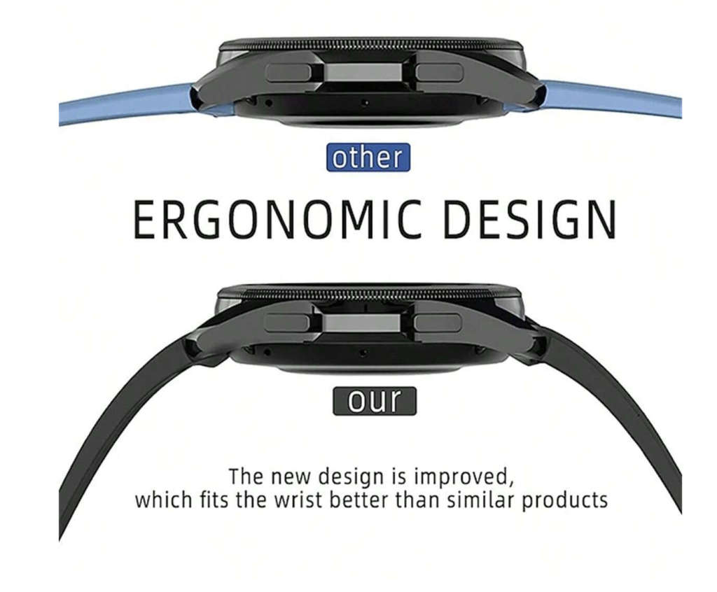 Samsung Watch 6 Magnetic Clasp Strap (Navy Blue)