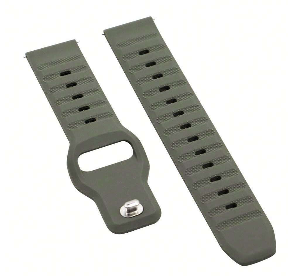 Samsung Watch 6 Silicone Quick Release Strap (Army Green)