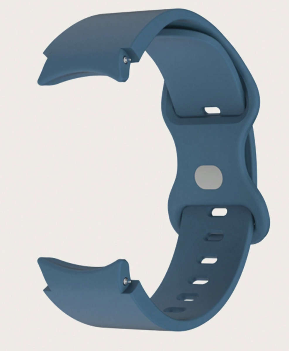 Samsung Watch 6 Butterfly Buckle Silicone Strap (Deep Sea Blue)