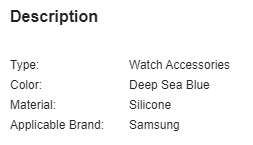 Samsung Watch 6 Butterfly Buckle Silicone Strap (Deep Sea Blue)