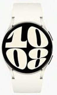 Samsung Watch 6 Butterfly Buckle Silicone Strap (White)