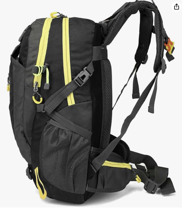 40L Unisex Water Resistant Travel / Hiking Backpack