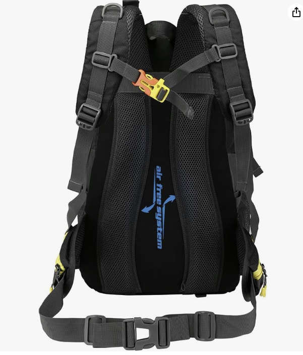 40L Unisex Water Resistant Travel / Hiking Backpack
