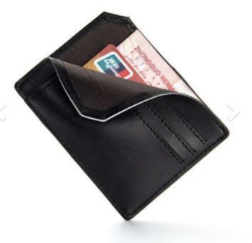 9 Slot Minimalist Faux Leather Wallet