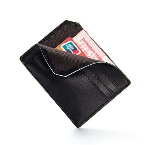 9 Slot Minimalist Faux Leather Wallet