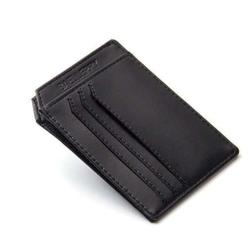 9 Slot Minimalist Faux Leather Wallet