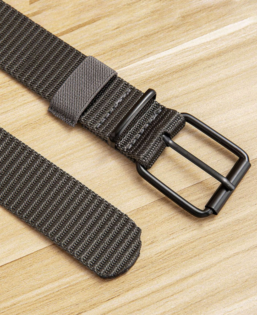 Army Green Webbed Canvas Belt