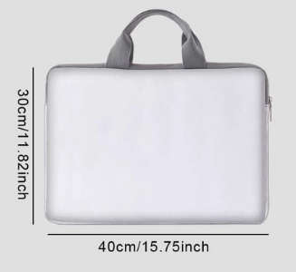 Flower & Butterfly 3D Print Laptop Bag