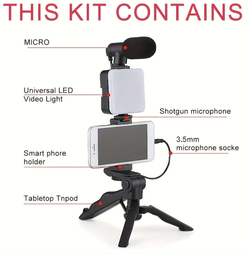 Smartphone Live Broadcast / Movie making Kit