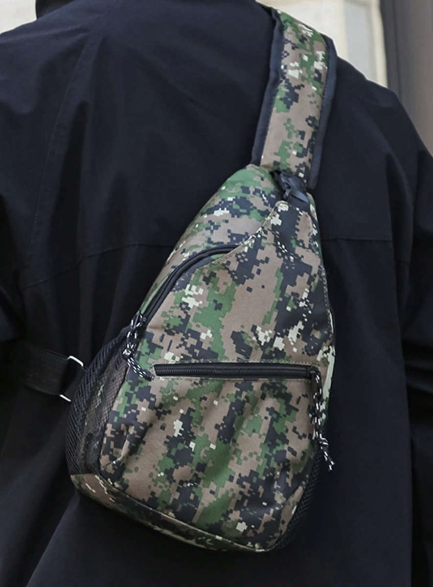 Camo Sachel Bag