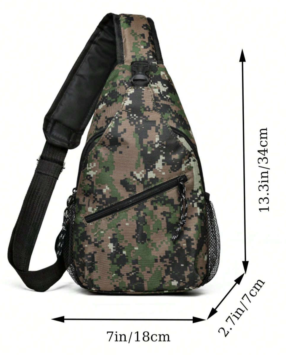 Camo Sachel Bag