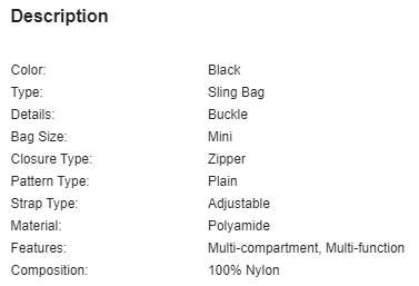 Waterproof Crossbody Sling Bag