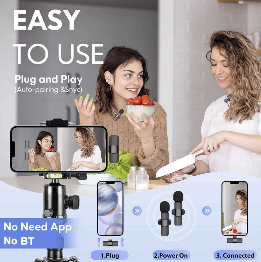 Wireless Microphone for iPhones