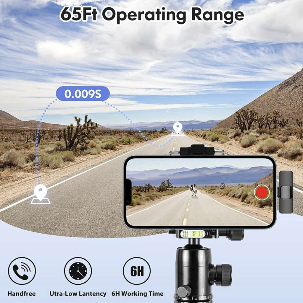 Wireless Microphone for iPhones