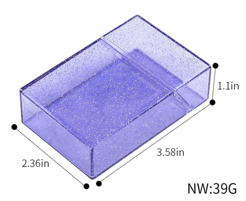 Transparent Cigarette Case