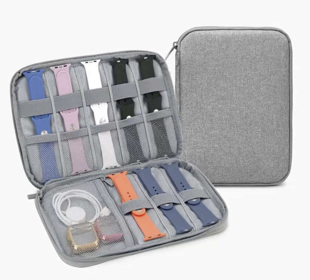Smartwatch Strap Storage Bag (Grey)