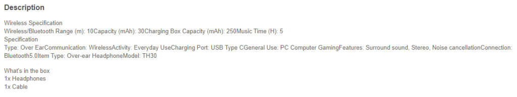 Lenovo Wireless Headphones Bluetooth Earphone