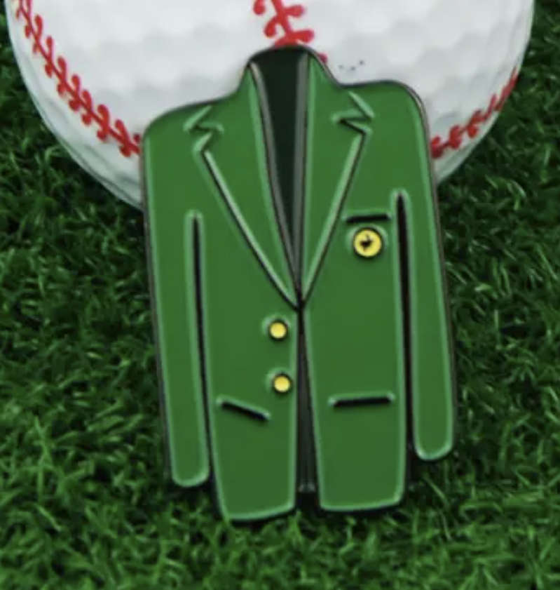 ***GOLF*** Masters Green Jacket Ball Marker