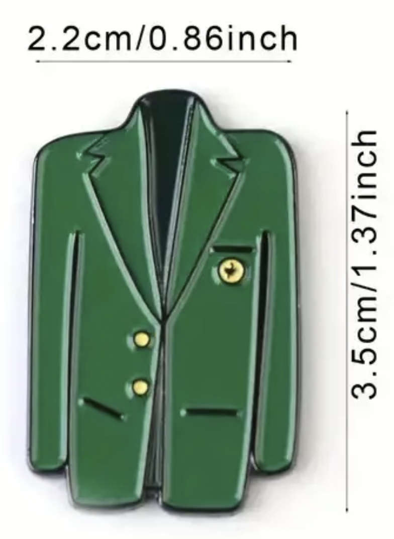 ***GOLF*** Masters Green Jacket Ball Marker